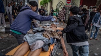 Demo Pati Berakhir Ricuh: 64 Orang Terluka Termasuk Polisi, Tak Ada Korban Jiwa
