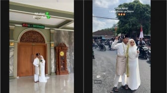 Pasangan Nikah di Tengah Aksi Demo Pati: Habis Kawin Lanjut Unjuk Rasa