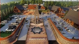 Investor China Tertarik Garap Gerbang Sukapura Bromo Jadi Miniatur UMKM