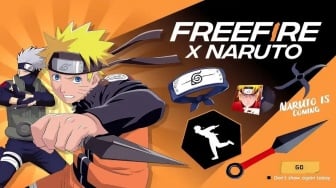 47 Kode Redeem FF Hari Ini 15 Agustus 2025, Bundle Itachi dan Minato Gratis Siap Klaim