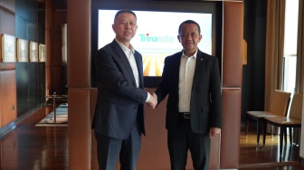 Menteri Bahlil Temui Perusahaan Solar PV di Tiongkok demi Kejar Realisasi PLTS 100 GW