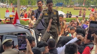 Pesta Rakyat Kirab Merah Putih Bogor Tercoreng, Komplotan Copet Berseragam Pramuka Beraksi