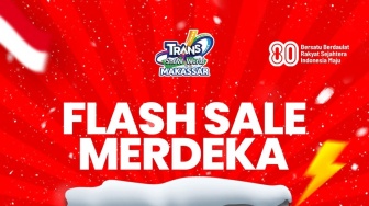 Promo Merdeka! Main Salju Sepuasnya di Trans Snow World Makassar Cuma Rp 75 Ribu