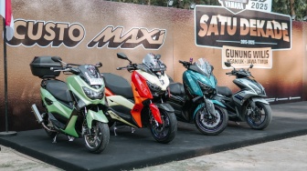 MAXi Yamaha Day 2025: Ratusan Biker Serentak Jelajahi Nganjuk dan Palembang