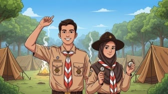 Lebih dari Sekadar Berkemah: Kisah di Balik Kelahiran Gerakan Pramuka Indonesia
