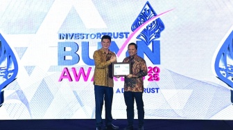 Finnet Dianugerahi Excellence in Digital Banking Turnaround dalam InvestorTrust BUMN Awards 2025