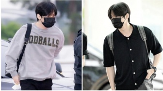 5 Inspirasi Outfit Bandara ala Lee Know Stray Kids, Comfy Abis!