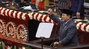 Pidato Perdana Prabowo di MPR: Rakyat Tak Sejahtera, Kita Gagal