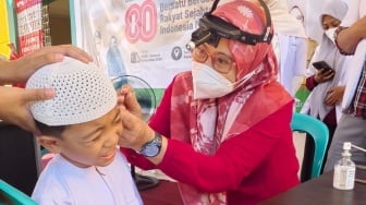 UPT RSUD Haji Makassar Gelar Pemeriksaan Kesehatan Gratis Sambut HUT RI ke-80