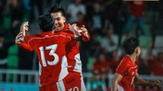 Gol Cantik Dimas Adi Prasetyo Bawa Timnas U-17 Ungguli Uzbekistan