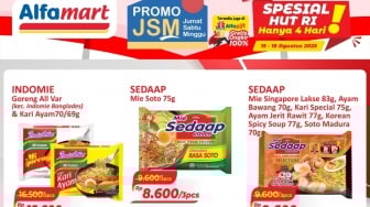 Promo JSM Alfamart Spesial Kemerdekaan 17 Agustus 2025, Mie Instan Rp8 Ribuan