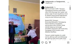 Heboh Aksi Siswa SD Joget dan Nyawer Biduan di Panggung, Netizen Geram: Nilai Edukasinya Hilang!