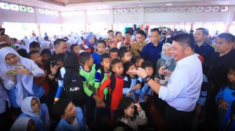 Bank Sumsel Babel Dukung Penuh Peringatan Hari Anak Nasional di Situs Kerajaan Sriwijaya