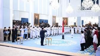Ini Nama-nama 76 Pelajar yang Resmi jadi Anggota Paskibraka HUT RI di Istana