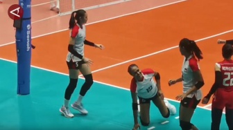Kalah dari Thailand, Timnas Voli Putri U-21 Indonesia Berbenah Mental