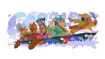 Pacu Jalur 'Aura Farming' Jadi Google Doodle Hari Kemerdekaan Indonesia 2025