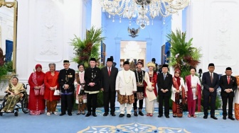Ucapkan Selamat ke Prabowo, Ini Pesan SBY Hingga Ma'ruf Amin Usai Upacara 17 Agustus di Istana