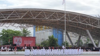 Mantan Wali Kota Makassar Berkumpul di Karebosi Rayakan HUT RI