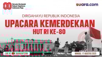 LIVE STREAMING: HUT RI ke-80: Upacara Bendera, Kirab, Pesta Rakyat, dan Inovasi Baru