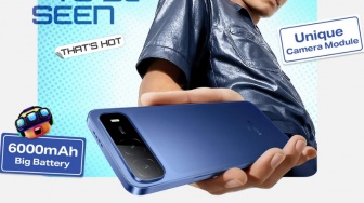 HP Murah Infinix Hot 60i 5G Resmi: Harga Sejutaan Mirip iPhone 17, Andalkan Dimensity