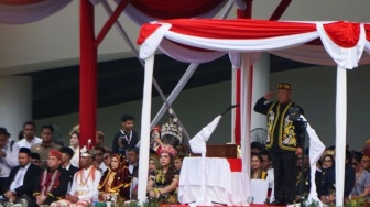 Jadi Inspektur Upacara di HUT RI ke-80 IKN, Basuki: Dimana Bumi Dipijak, Disitu Langit Dijunjung