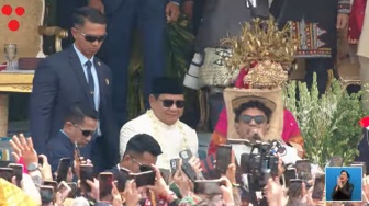 Tabola Bale Pecahkan Suasana HUT RI di Istana, Presiden Prabowo Ikut Joget Bareng Tamu Undangan