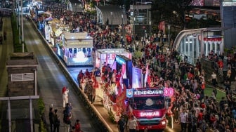 Kemeriahan Pesta Rakyat dan Karnaval Kemerdekaan HUT RI ke-80 di Jakarta
