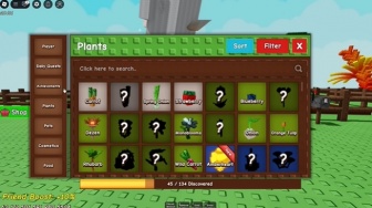 Vegetable Plant di Grow a Garden Apa Saja? Ini Cheat Menguasai Kebun Sayur Roblox
