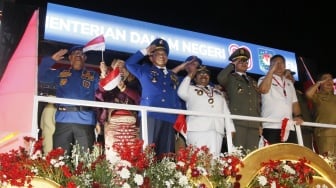 Karnaval Bersatu HUT ke-80 RI: Kemendagri Angkat Simbol Keselamatan Publik dan Birokrasi Modern