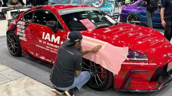 Cat Otomotif Karya Anak Bangsa 'Unjuk Gigi' di Panggung Modifikasi Dunia