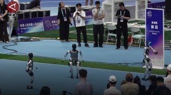 China Unjuk Gigi! Kompetisi Robot Humanoid Terbesar Digelar, 16 Negara Turut Serta