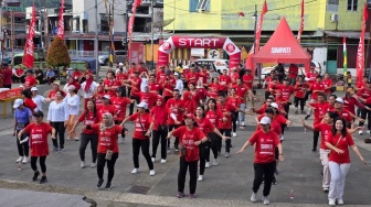Telkomsel Meriahkan Gebyar Merdeka HUT ke-80 RI di Kota Gunungsitoli