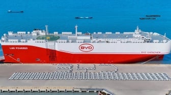 BYD Kerahkan Kapal Raksasa untuk Kirim Mobil ke Indonesia dengan Daya Angkut 7 Ribu Unit