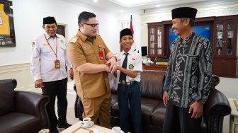 Mas Dhito Diam-diam Punya Teman Anak MTs, Ini Dia Orangnya