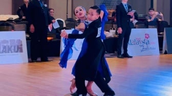 Angelaida, Bocah 10 Tahun Asal Jogja, Bikin Bangga Indonesia di Ajang Ballroom Dance Internasional