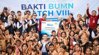 Pegadaian & Relawan Bakti BUMN Batch VIII Sulap Desa Aan Jadi Lebih Mandiri