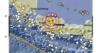 BREAKING NEWS! Gempa Bekasi 4,9 Mag, Terasa Sampai Jakarta
