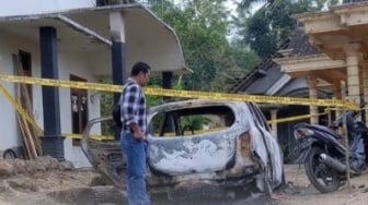 6 Fakta Mobil Kades Hangus Dibakar Warga di Trenggalek, Benarkah Pelaku ODGJ?