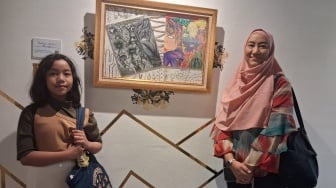Ruang Pameran Buat Seniman Muda Lokal, Karya Anak 10 Tahun Ini Mencuri Perhatian
