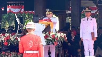 HUT ke-80 Kemerdekaan RI, Pemkab Mojokerto Gelar Upacara Bendera dan Tasyakuran