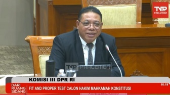 Fit and Proper Test Calon Hakim MK, Inosentius Samsul Koar-koar Merdeka ke DPR, Apa Maksudnya?