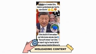 CEK FAKTA: China Blacklist 20 Perusahaan India karena Bekerja Sama dengan AS?