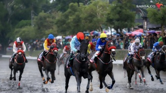Pantai di Pangandaran Jawa Barat Jadi Tuan Rumah Indonesia's Horse Racing Merdeka Cup 2025