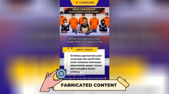 CEK FAKTA: Benarkah Polisi Minta Warga Tidak Merugikan Bandar Judol?