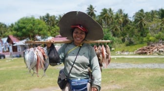 PNM Latih Perempuan Pesisir Olah Hasil Laut Jadi Bernilai Tinggi