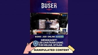 CEK FAKTA: Pemerintah Resmi Kembalikan Hasil Sitaan Judi Ilegal ke Rakyat?