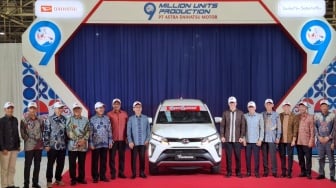 Daihatsu Tembus Produksi 9 Juta Unit, Sejuta Mobil Lahir dalam 2 Tahun