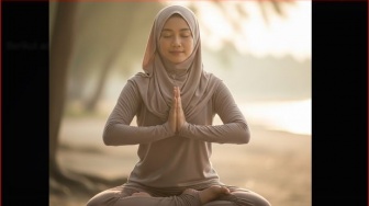 Pakaian Yoga Untuk Perempuan Berhijab, Perhatikan Bahan Dan Warna Seperti Ini