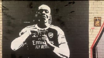 Tolak Tottenham Pilih Arsenal, Mural Eberechi Eze Dirusak Suporter Spurs
