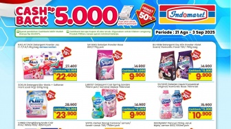 Promo Indomaret Terbaru: Belanja Rp50 Ribu Langsung Dapat Cashback, Deterjen Cuma Rp4.900!